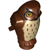 Plaatje in Gallery viewer laden, LEGO® los onderdeel Luchtdier Roodachtig Bruin 92084pb01