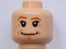 Plaatje in Gallery viewer laden, LEGO® los onderdeel Hoofd in kleur Lichte Noga 3626pb0477