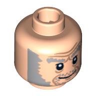 Plaatje in Gallery viewer laden, LEGO® los onderdeel Hoofd in kleur Lichte Noga 3626cpb0588