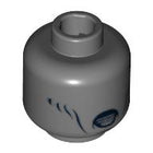 LEGO® onderdeel Hoofd Donker Blauwachtig Grijs 3626bpb0480