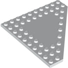 LEGO® los onderdeel Wig Plaat in kleur Wit 92584