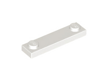 Plaatje in Gallery viewer laden, LEGO® los onderdeel Plaat Aangepast in kleur Wit 92593
