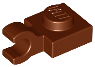 LEGO® los onderdeel Plaat Aangepast Roodachtig Bruin 61252