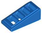 LEGO® los onderdeel Dakpan Algemeen in kleur Blauw 61409