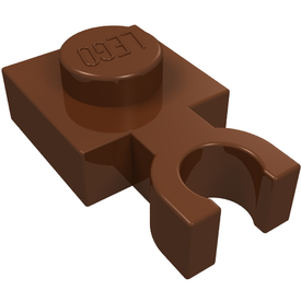 LEGO® los onderdeel Plaat Aangepast Roodachtig Bruin 4085b