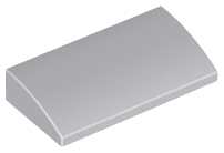 LEGO® onderdeel Dakpan Gebogen Licht Blauwachtig Grijs 88930