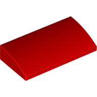 Plaatje in Gallery viewer laden, LEGO® los onderdeel Dakpan Gebogen in kleur Rood 88930