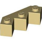 LEGO® los onderdeel Steen Aangepast in kleur Geelbruin 2462