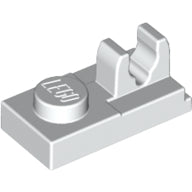 LEGO® los onderdeel Plaat Aangepast in kleur Wit 92280