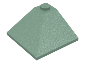 LEGO® los onderdeel Dakpan Algemeen in kleur Zandgroen 3675