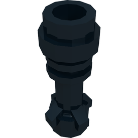 LEGO® los onderdeel Wapen in kleur Zwart 64567