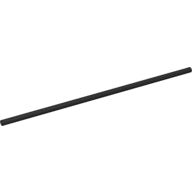 LEGO® los onderdeel Slang Stijf in kleur Zwart 75c16