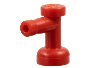 LEGO® los onderdeel Kraan in kleur Rood 4599a