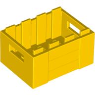 Plaatje in Gallery viewer laden, LEGO® los onderdeel Container in kleur Geel 30150