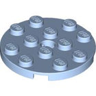 LEGO® los onderdeel Plaat Rond Helder Lichtblauw 60474