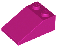 Plaatje in Gallery viewer laden, LEGO® los onderdeel Dakpan Algemeen in kleur Magenta 3298