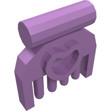 Plaatje in Gallery viewer laden, LEGO® los onderdeel Friends in kleur Medium Lavendel 92355g