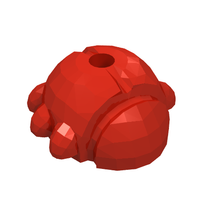 Plaatje in Gallery viewer laden, LEGO® los onderdeel Friends in kleur Rood 93081b