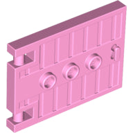 LEGO® los onderdeel Deur in kleur Fel Roze 93096
