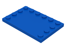 Plaatje in Gallery viewer laden, LEGO® los onderdeel Tegel Aangepast in kleur Blauw 6180