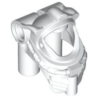 LEGO® los onderdeel Hoofddeksels in kleur Wit 87754