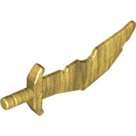 LEGO® los onderdeel Wapen in kleur Parel Goud 60752