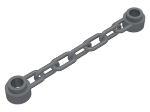 LEGO® los onderdeel Ketting Donker Blauwachtig Grijs 92338