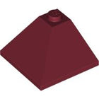 LEGO® los onderdeel Dakpan Algemeen in kleur Donkerrood 3675