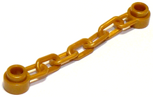 Plaatje in Gallery viewer laden, LEGO® los onderdeel Ketting in kleur Parel Goud 92338