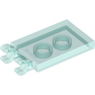 Plaatje in Gallery viewer laden, LEGO® Tegel Aangepast Doorzichtig Lichtblauw 30350b