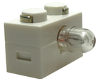 LEGO® los onderdeel Licht & Geluid in kleur Wit 6035c01