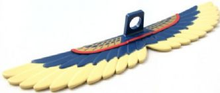 Plaatje in Gallery viewer laden, LEGO® los onderdeel Lijf Accessoire Donkerblauw 93250pb01