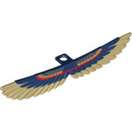 Plaatje in Gallery viewer laden, LEGO® los onderdeel Lijf Accessoire Donkerblauw 93250pb01