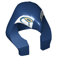 Plaatje in Gallery viewer laden, LEGO® los onderdeel Hoofddeksels Donkerblauw 93249pb01