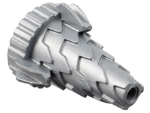 Plaatje in Gallery viewer laden, LEGO® los onderdeel Kegel in kleur Zilver 64713