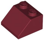 LEGO® los onderdeel Dakpan Algemeen in kleur Donkerrood 3039