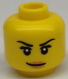 LEGO® los onderdeel Hoofd in kleur Geel 3626cpb0513