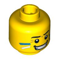 LEGO® los onderdeel Hoofd in kleur Geel 3626pb0505