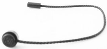 Plaatje in Gallery viewer laden, LEGO® los onderdeel Koord in kleur Zwart bb0485pb01