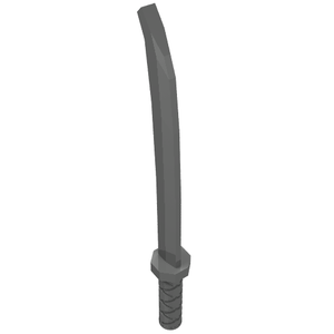 LEGO® los onderdeel Wapen in kleur Parel Donkergrijs 30173