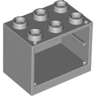 Plaatje in Gallery viewer laden, LEGO® los onderdeel Container Licht Blauwachtig Grijs 4532b