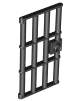 Plaatje in Gallery viewer laden, LEGO® los onderdeel Deur in kleur Zwart 60621