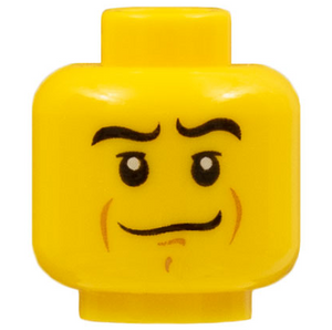 LEGO® los onderdeel Hoofd in kleur Geel 3626cpb0530