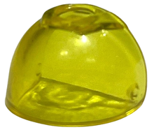 Plaatje in Gallery viewer laden, LEGO® Hoofddeksel Accessoire Doorzichtig Geel 89159