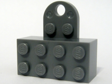 Plaatje in Gallery viewer laden, LEGO® onderdeel Magneet Donker Blauwachtig Grijs 74188c01
