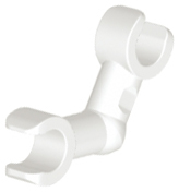 Plaatje in Gallery viewer laden, LEGO® los onderdeel Lijf Accessoire in kleur Wit 93609