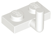 LEGO® los onderdeel Plaat Aangepast in kleur Wit 4623b