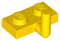 LEGO® los onderdeel Plaat Aangepast in kleur Geel 4623b