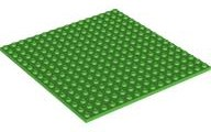 Plaatje in Gallery viewer laden, LEGO® los onderdeel Plaat Algemeen in kleur Fel Groen 91405