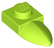LEGO® los onderdeel Plaat Aangepast in kleur Limoen 49668